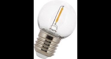 Groenovatie LED Filament Kogellamp - G40 - 1W - E27 Fitting - Extra Warm Wit