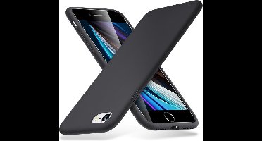 ESR Yippee Apple iPhone 7/8/SE 2020 Siliconen Hoesje Zwart