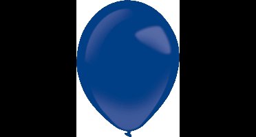 RIETHMULLER - 100 mini latex ballonnen donkerblauw 13 cm marine voor boog