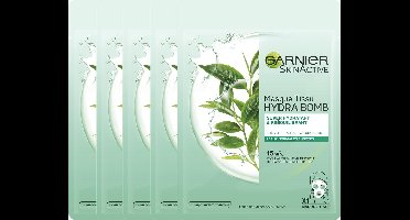 Garnier Skinactive Face Hydra Bomb Ultra Hydraterend & Regulerend Tissue Masker Gemengde Huid – Gezichtsverzorging – 20 stuks