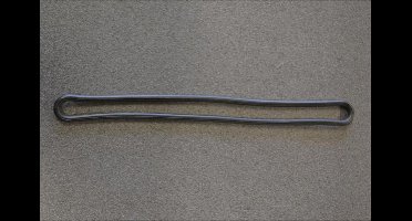 Spanrubber, elastiek 40cm PER 100 STUKS