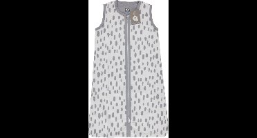 Briljant Baby Slaapzak Zomer Baby Dots - White/Grijs - 90cm - Baby Zomerslaapzak
