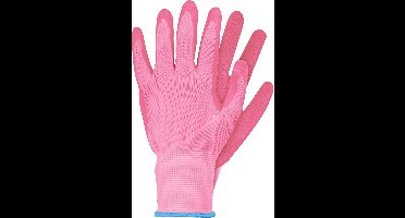 Talen Tools - Werkhandschoenen - Latex - Roze - Maat M