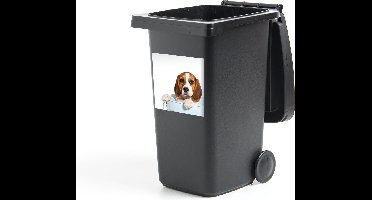 Container sticker Pup - Beagle - Emmer - 40x40 cm - Kliko sticker