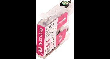 ABC huismerk inkt cartridge geschikt voor Brother LC-121M LC-123M LC-121 LC-123 magenta voor DCP-J132W DCP-J150 Series DCP-J152W DCP-J152WR DCP-J172W DCP-J4110DW DCP-J4110W DCP-J552DW DCP-J752DW MFC-J245