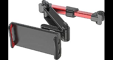 Hoofdsteun Tablet Houder voor Auto - Universele 360 Graden Verstelbare Beugel voor Mobiele Telefoons en Tablets (6-12,9 inch)