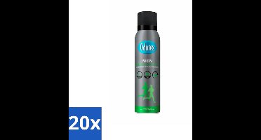 20 x Odorex Deodorant Spray For Men Fresh Protection 150 ml - Man Deodorant - Deodorant Spray - Zweet En Geur - Frisheid - Sportieve Geur