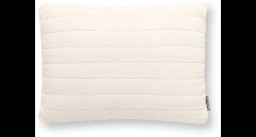 vtwonen Sierkussen Quilted - Kussen voor de Woonkamer - Wit - 50x70cm