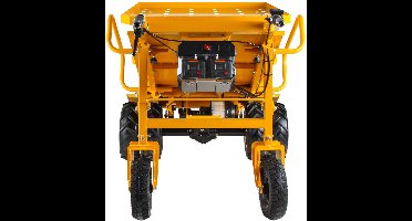 Elektrische steekwagen 400 kg breedte 940 mm 4 wielaandrijving 2 liggers MW Tools ES400B2