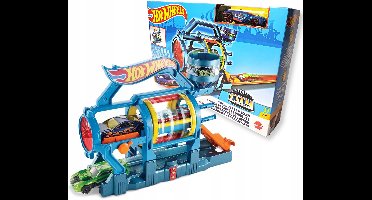 Hot Wheels City Turbo Wasstraat Autobaan met Auto