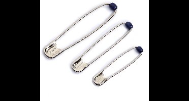 Veiligheidsspelden met kogel staal No. 2 zilverkleurig 41 mm 10 st. - Veiligheidsspelden - Prym