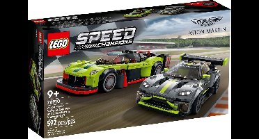 LEGO Speed Champions Aston Martin Valkyrie AMR Pro en Aston Martin Vantage GT3- 76910