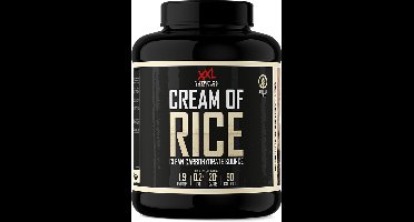 XXL Nutrition - Cream Of Rice - Vanille - Rijstepap - 2000 g
