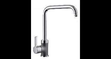 Pyramis Silvio Duo Keukenkraan - Betonlook, 31cm Hoog