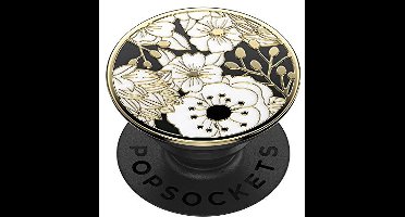 Telefoonhouder en Stand met Verwisselbare Top voor Smartphones en Tablets - Enamel Wild Flowers