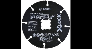 Bosch Accessories 2608619283 Doorslijpschijf recht 115 mm 22.23 mm 1 stuk(s)