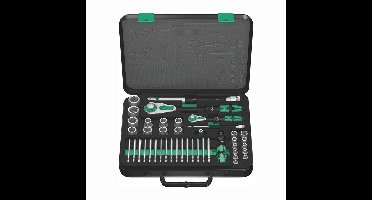 Wera 5160785001 43-delige Zyklop Speed Ratelset - Metrisch - 1/4" en 1/2"