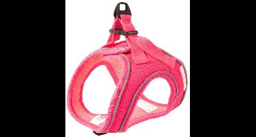 Duvo+ Ultimate Fit Kleine Hond Harnas Roze XXXS - 26-30CM