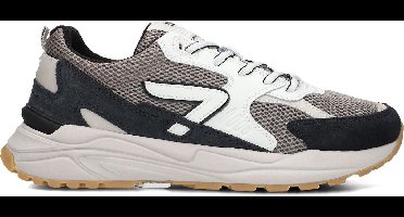 HUB Grid-m Sneakers - Heren - Taupe - Maat 41