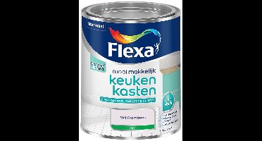 Flexa - Mooi Makkelijk Keukenkasten Mat - Wit Framboos - Mengverf - 0.75 L