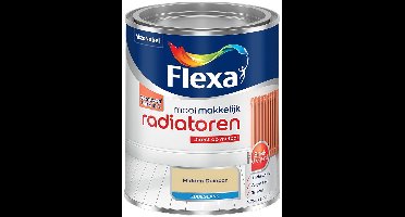 Flexa - Mooi Makkelijk Radiatoren Zijdeglans - Midden Duinpan - Mengverf - 0.75 L