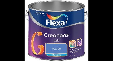 Flexa - Creations Lak Zijdeglans - Puur Iris - Mengverf - 2.5 L