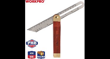 WORKPRO WP264006 Zwaaihaak 230 mm – Roestvrij Staal – Professioneel