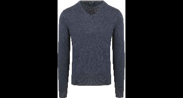 Suitable Respect Vinir Pullover Melange Donkerblauw (navy) - Maat M - Heren