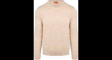 Suitable Merino Pullover Ecru - Maat L - Heren - Sweater