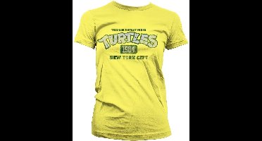 Teenage Mutant Ninja Turtles Turtles NY 1984 Girly T-Shirt Damen Yellow-M