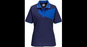 Portwest PW2 damespoloshirt PW219 - marine/korenblauw - M