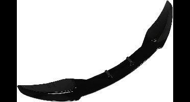 Allecto Plus - Voorspoiler Lip Splitter voor Auto | 1 Serie E81 E82 E87 E88 | Glanzend Zwart | Standaard Editie 2008-2011