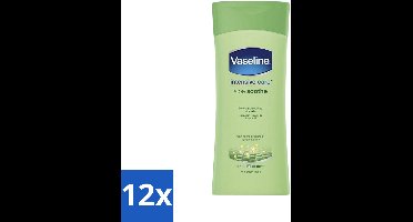 12 x Vaseline - Aloe Soothe - Bodylotion - Verfrissend - 400 ml - Aloe Vera Bodylotion - Hydrate Huid - Huidverzorging - Huidirritatie - Droge Huid