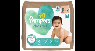 Pampers Harmonie Luiers Maat 3 (6–10 kg) – 28 Stuks – Zachte en Huidvriendelijke Baby Luiers