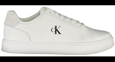 Luxury Leather Low-Top Sneakers - White
