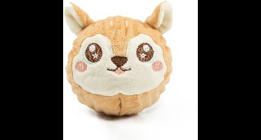 Gloria - Honden speelgoed - Honden knuffel - SIRIUS - Bruin - 9x9x9cm