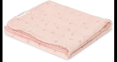 Ledikant deken - Roze - Essentials