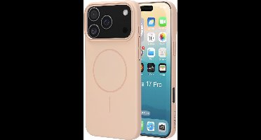 Mobiparts Slim Line Case geschikt voor Apple iPhone 17 Pro Max - MagSafe Dune Sand