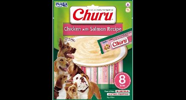 Inaba Churu Hondensnack Chicken & Salmon - 8 x 20 gr