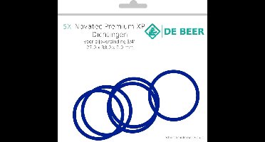 De Beer novatec-premium dichtingen 27x38x2.0mm - 3/4" - 157407988 - verpakking á 5 stuks