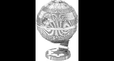 Metal Earth Bouwpakket Star Wars Death Star 7,5 Cm