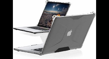 Case geschikt voor Apple MacBook Pro 16 (2021) - UAG - Plyo Serie - Hardcover - Ice - Geschikt voor Apple MacBook Pro 16 (2021) Cover