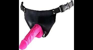 TOYJOY - Powergirl Vibrating Strap-On - Strap On Roze