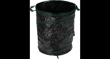 Progarden Tuinafvalzak - opvouwbaar - rond - antraciet - 85 liter - bladeren opruimen