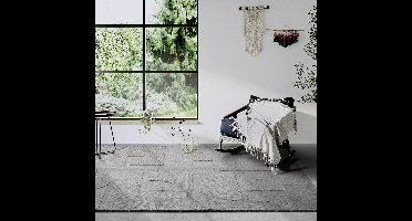 Villeroy & Boch - Laagpolig vloerkleed Wol - Alexis - Grijs 160x230 cm