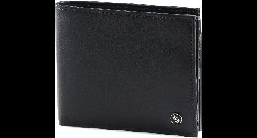 MANDARINA DUCK Leren Portemonnee Downtown Wallet Navy Donkerblauw