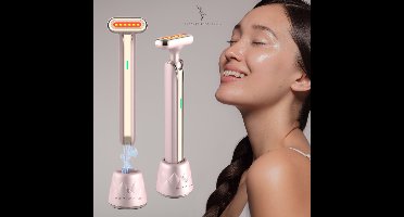 PureCare Essentials - Skincare Wand - Huidverjongingsapparaat - Red Light Therapy - Facelift Apparaat - Gezichtsmassage - Rood Licht Therapie - USB Oplaadbaar - Verminderen van Acne, Lijnen, Rimpels en Vermoeidheid