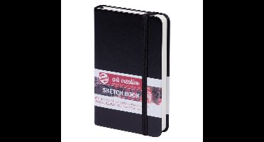 Schetsboek talens art creation 90x140mm zwart | 5 stuks
