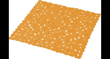 Wicotex - Douchemat - Antislip voor douche Oker geel 52x52cm