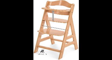 Nevolis verstelbare kinderstoel - 6 maanden tot 90 kg - geschikt voor wipstoeltje - natuur .